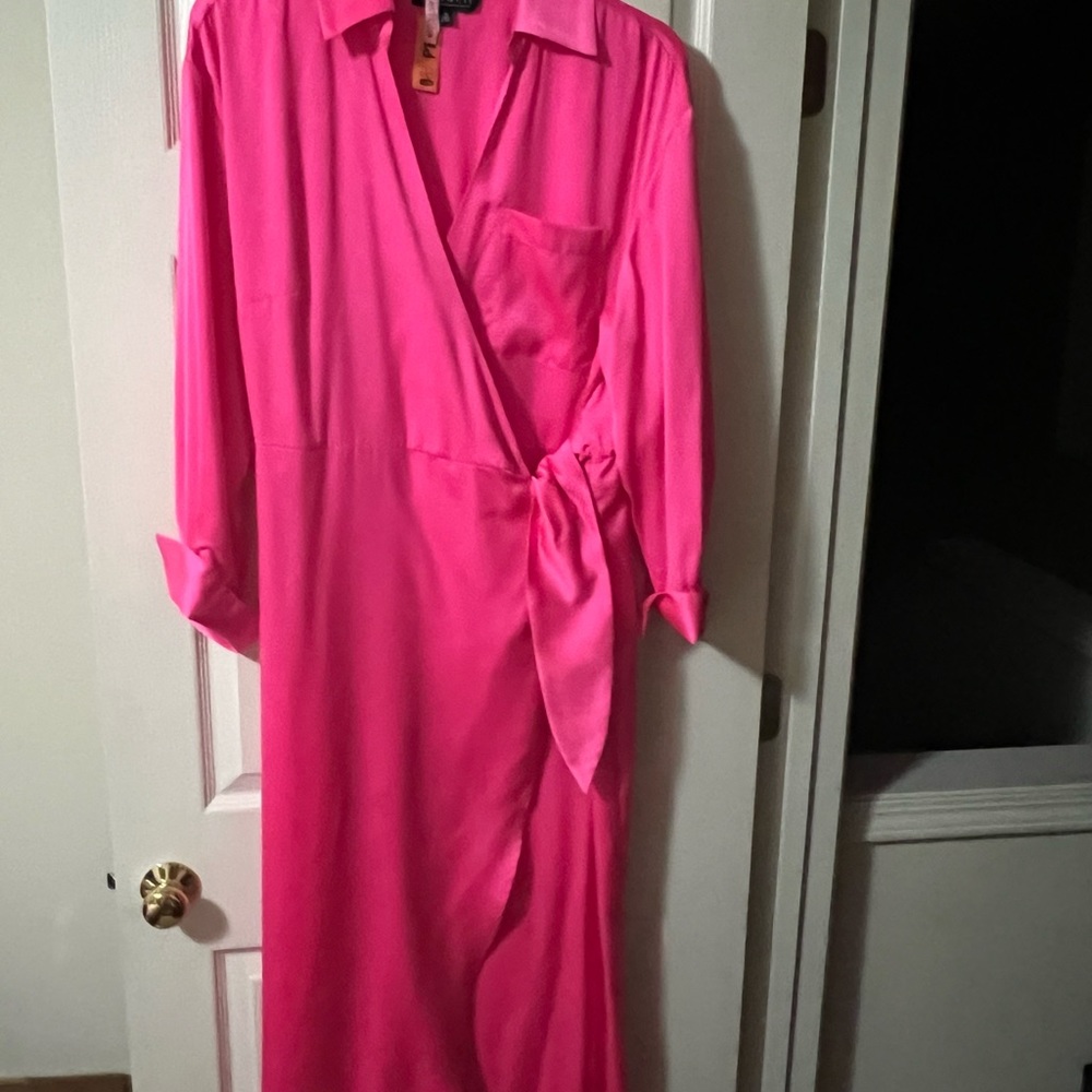 Pink Eloquii dress(100% polyester)